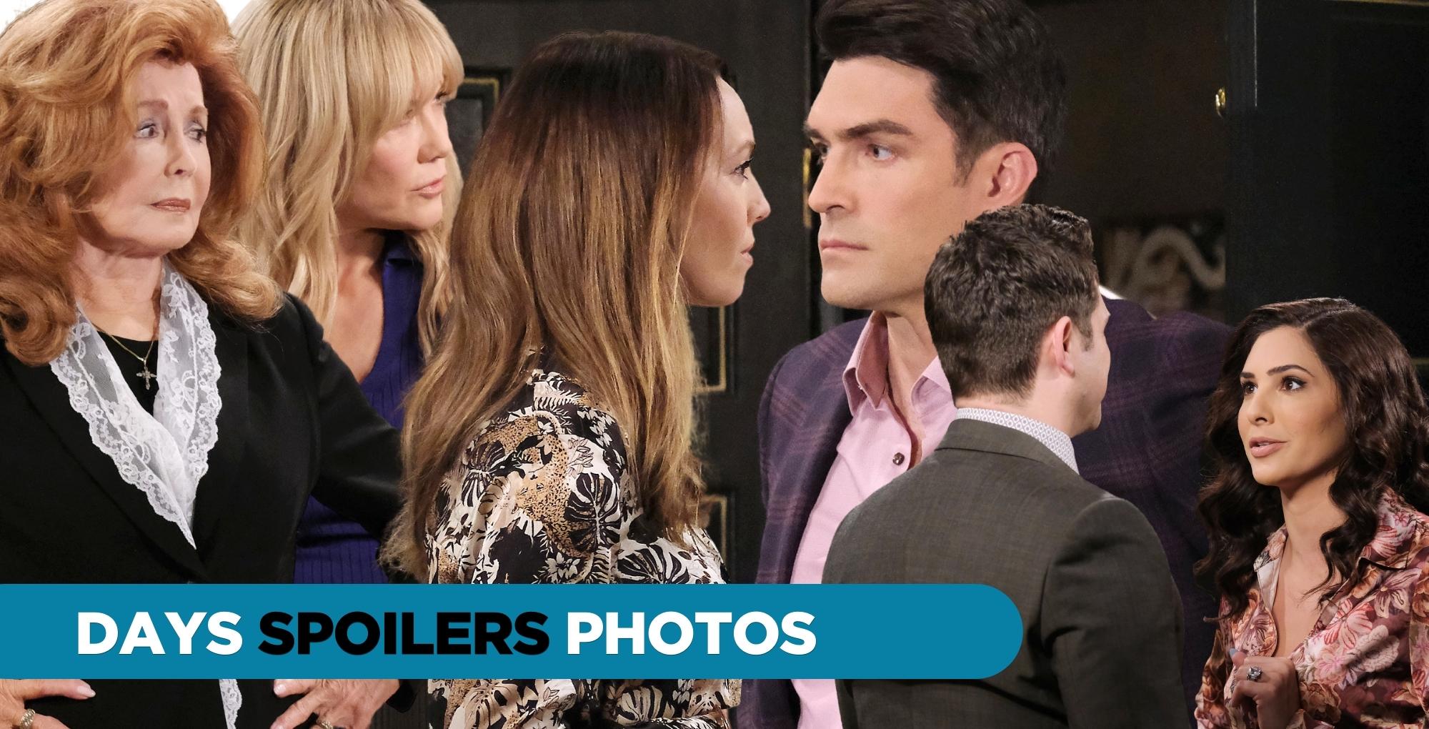 days spoilers photos collage.