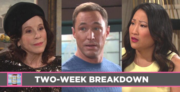 DAYS Spoilers Two-Week Breakdown: Bombshells, Enemies, And Weddings