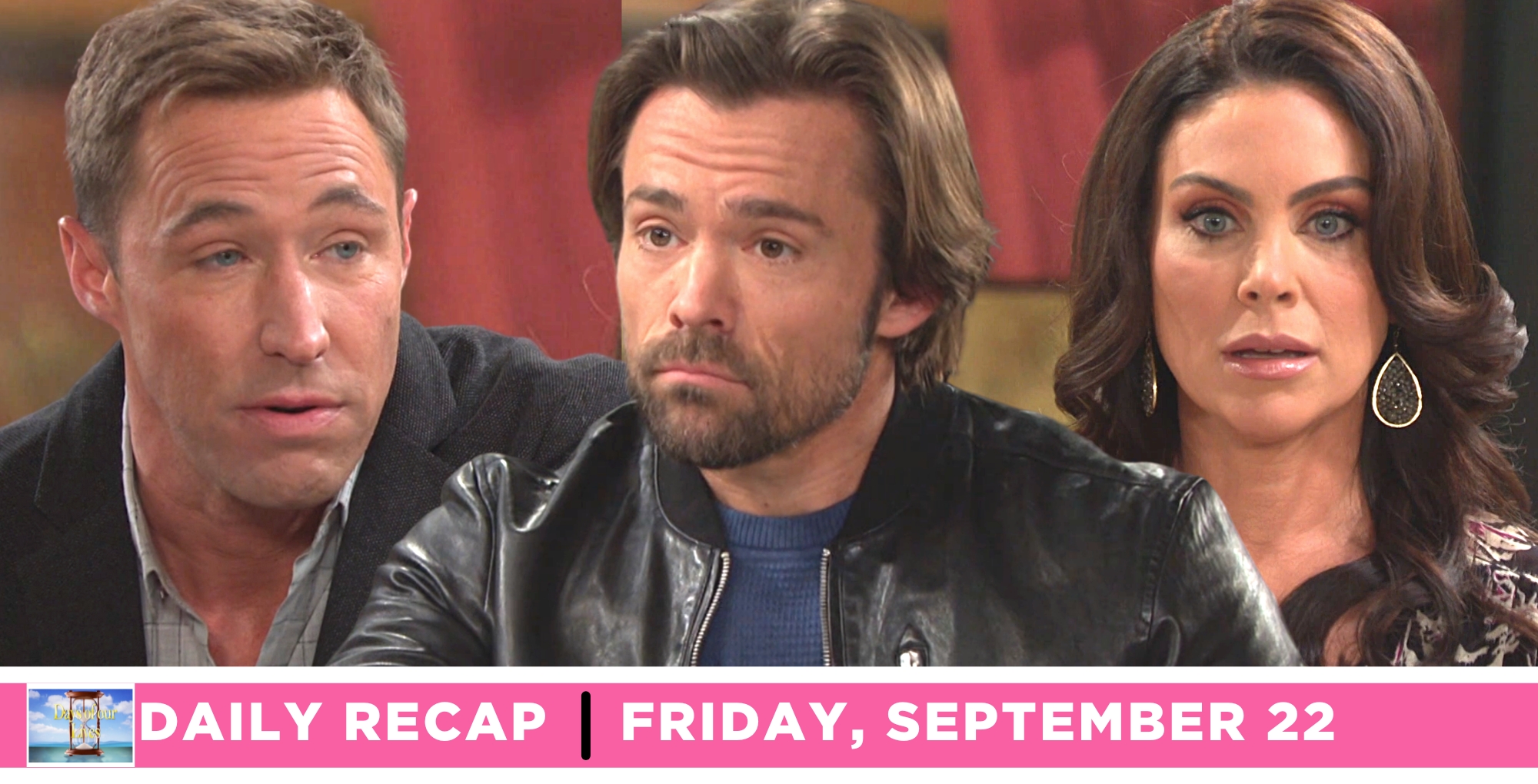 chloe lane overheard rex brady confess to his brother on days of our lives recap for friday, september 22, 2023.