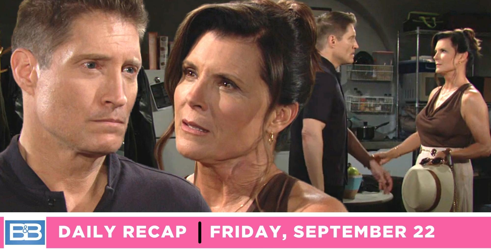 deacon sharpe ended things with sheila carter on the bold and the beautiful recap for friday, september 22, 2023.