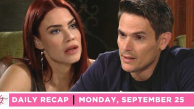 Y&R Recap: Adam Pours His Heart Out And Declares His Love To Sally