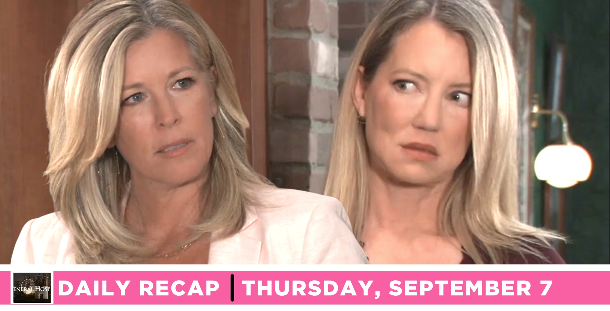 the general hospital recap for september 7 2023 has nina going to carly for help.