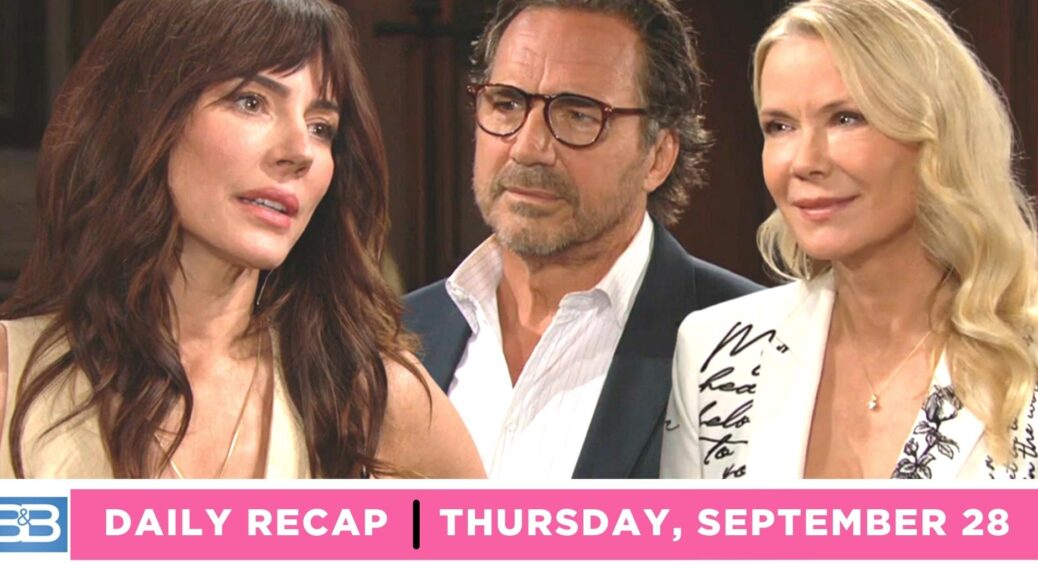 B&B Recap: Brooke And Ridge’s Romantic Plans Are Rudely Interrupted