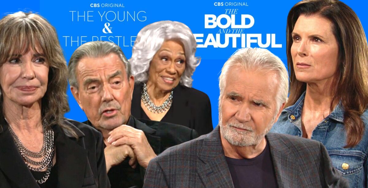 jill, victor, mamie, eric and sheila for young and the restless and bold and the beautiful.