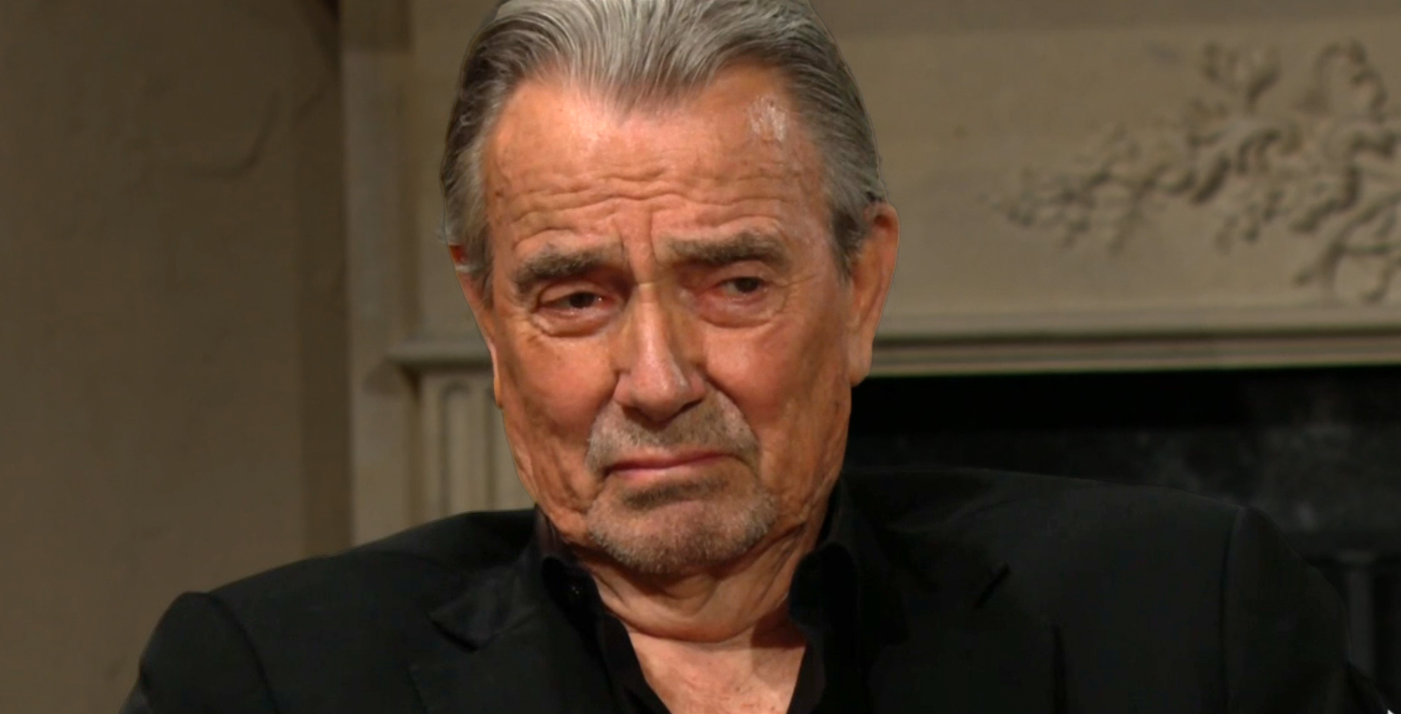 victor newman upset on the young and the restless.