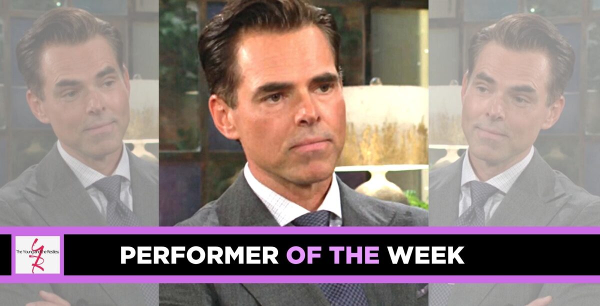 young and the restless performer of the week jason thompson.