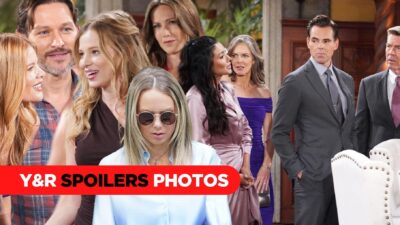 Y&R Spoilers Photos: Talking It Out And Taking It All In