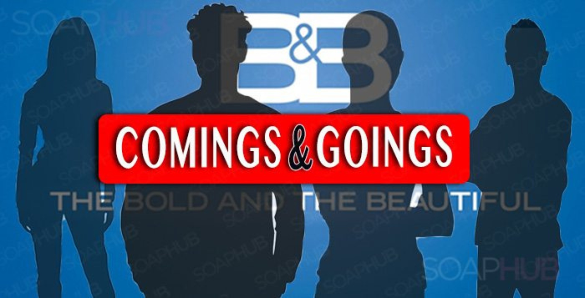 The Bold and the Beautiful Comings And Goings logo graphic
