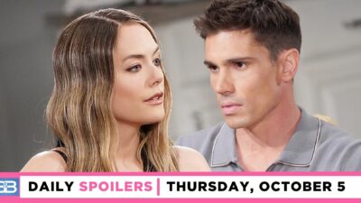 B&B Spoilers: Hope Turns To Finn For Support 