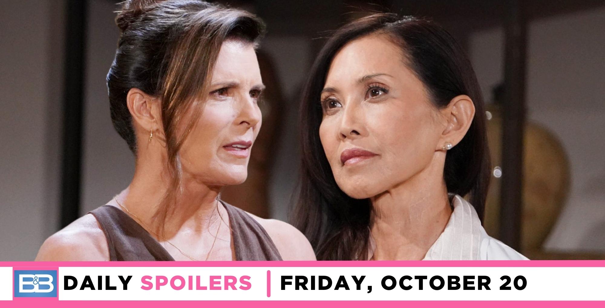Bold and the Beautiful Spoilers Li Plays A Dangerous Little Game With