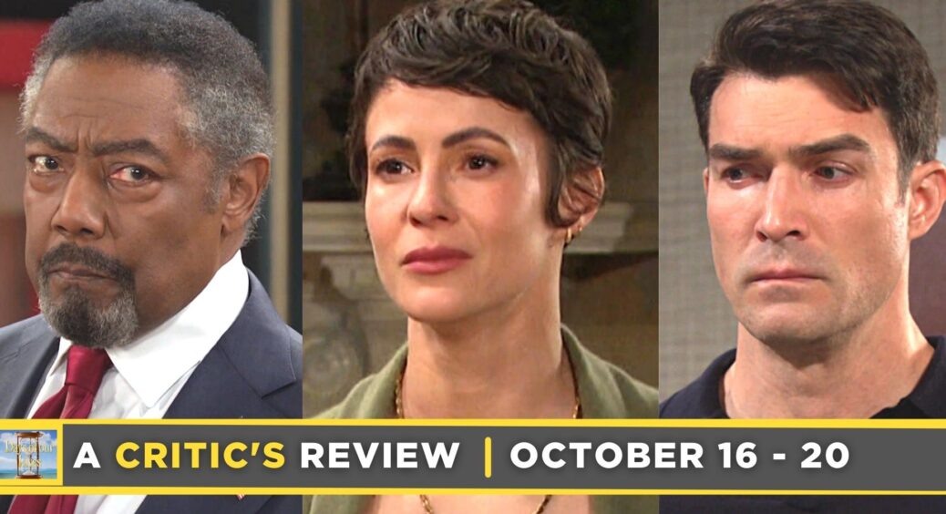 A Critic’s Review Of Days of our Lives: Rooting Value, Bluster & Karma