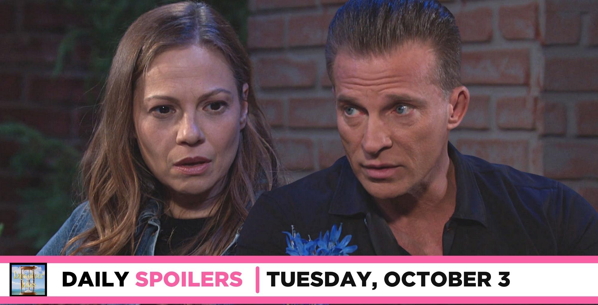 days of our lives spoilers for october 3, 2023, have ava and harris still in trouble.