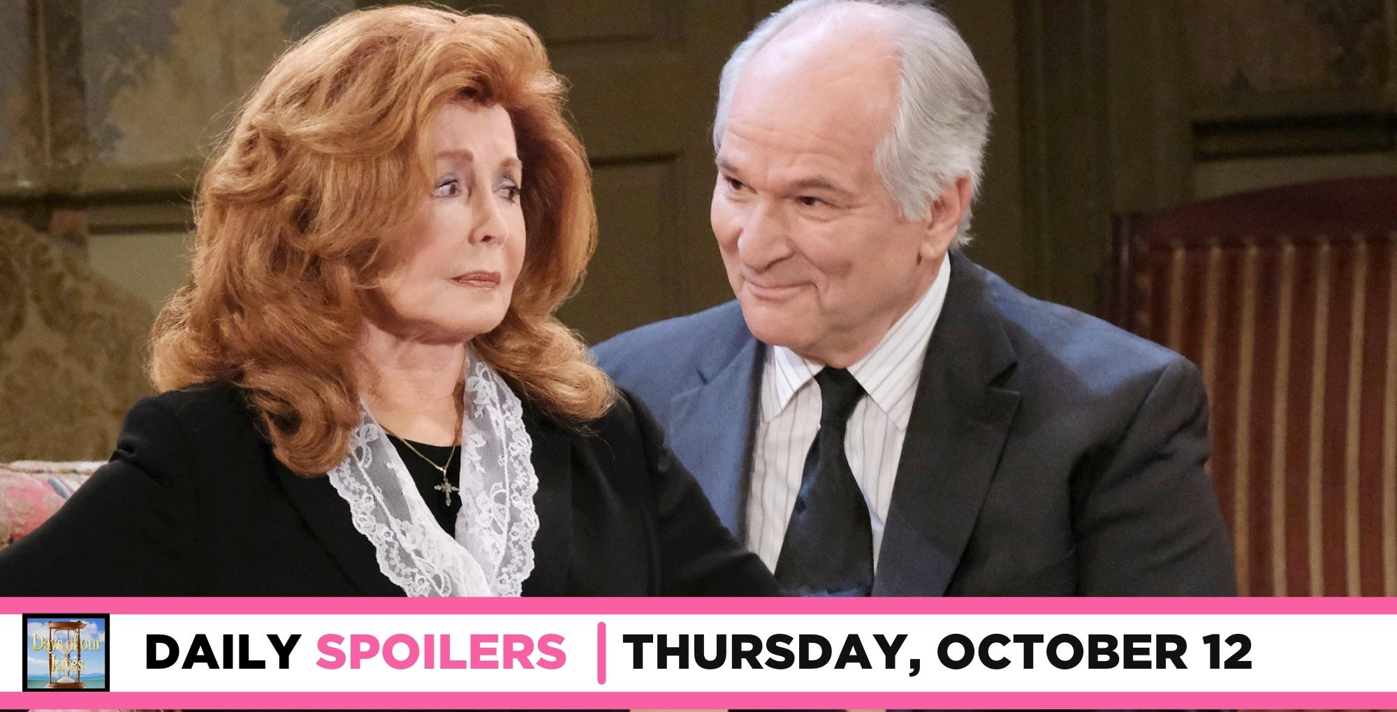 days of our lives spoilers for october 12, 2023, has maggie talking with konstantin.