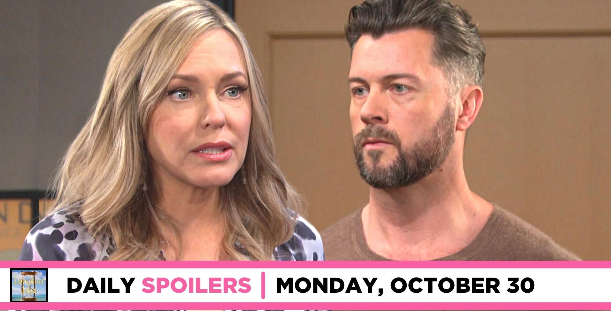 Days Of Our Lives Spoilers Nicole Catches Ej Pitching A Fit 9185