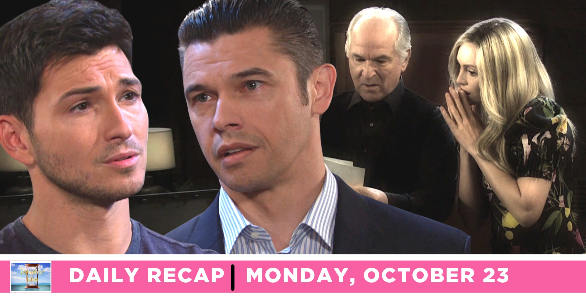 konstantin meleounis and theresa donovan have a secret about victor’s son on days of our lives recap for monday, october 23, 2023.