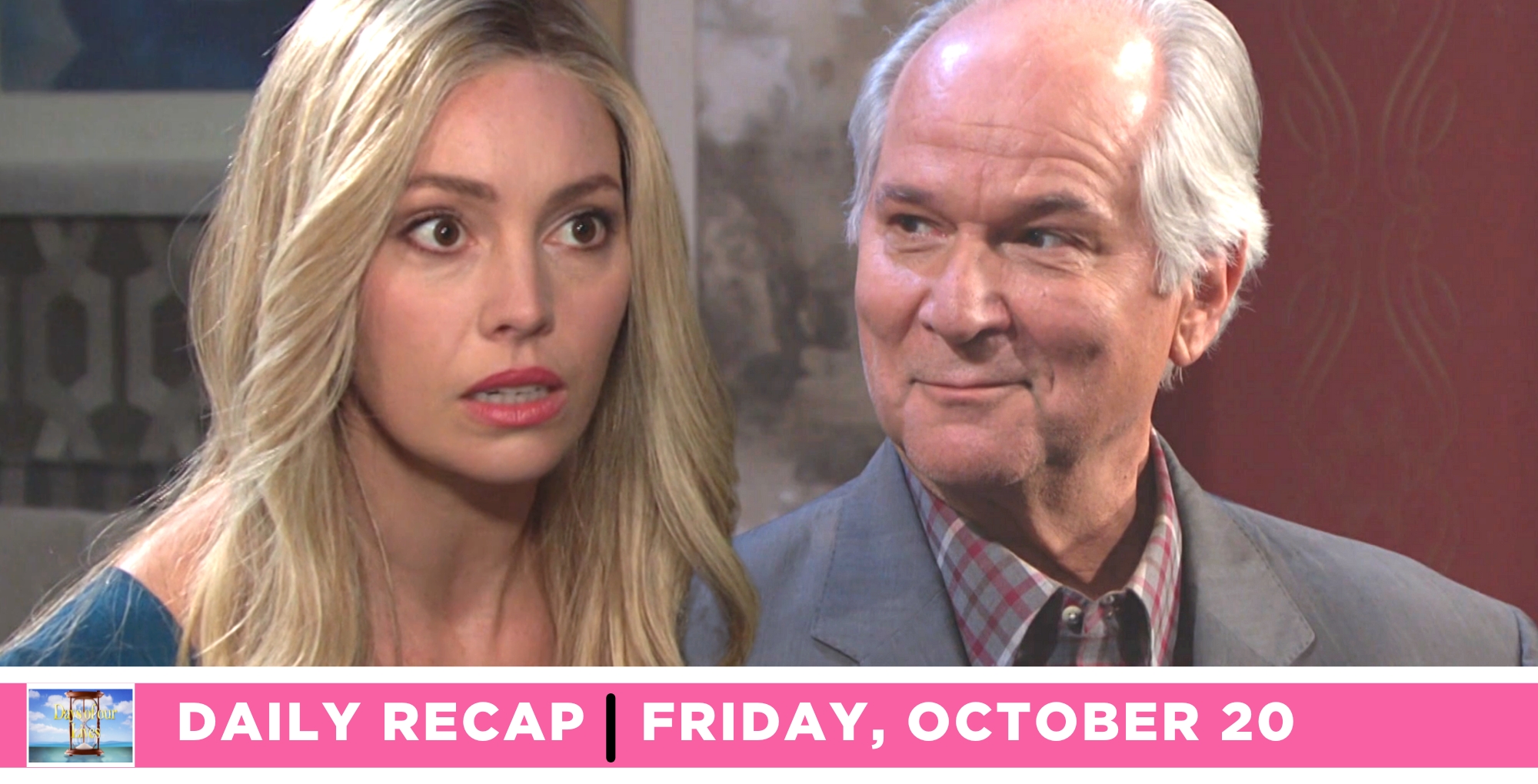 konstantin meleounis paid theresa donovan a visit on days of our lives recap for thursday, october 19, 2023.