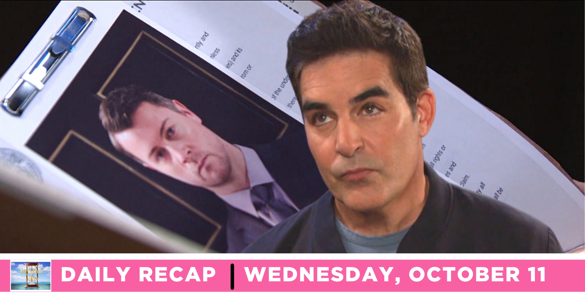 rafe hernandez wants ej dimera behind bars on days of our lives recap for wednesday, october 11, 2023.