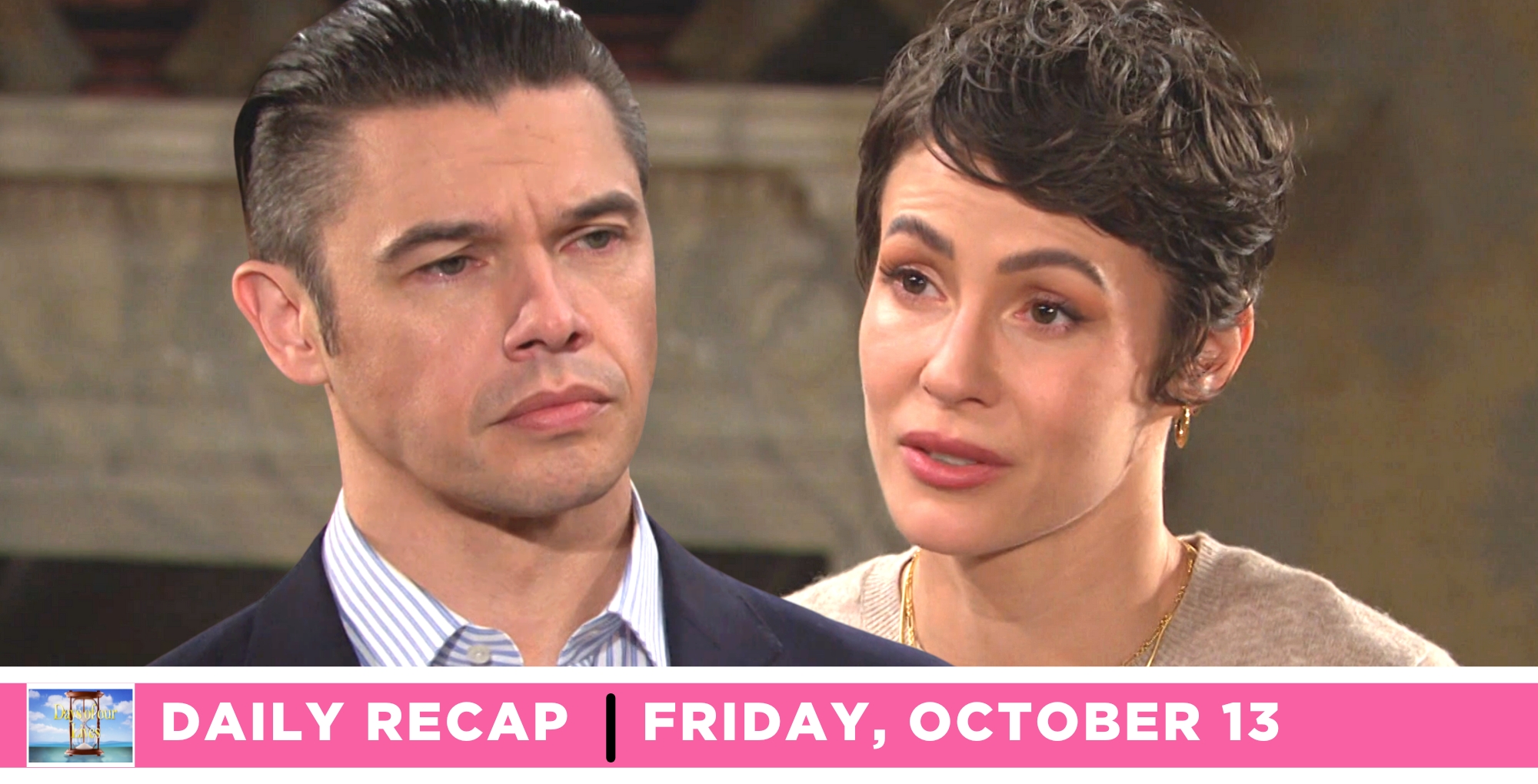 sarah horton tried to make peace with xander cook on days of our lives recap for friday, october 13, 2023.