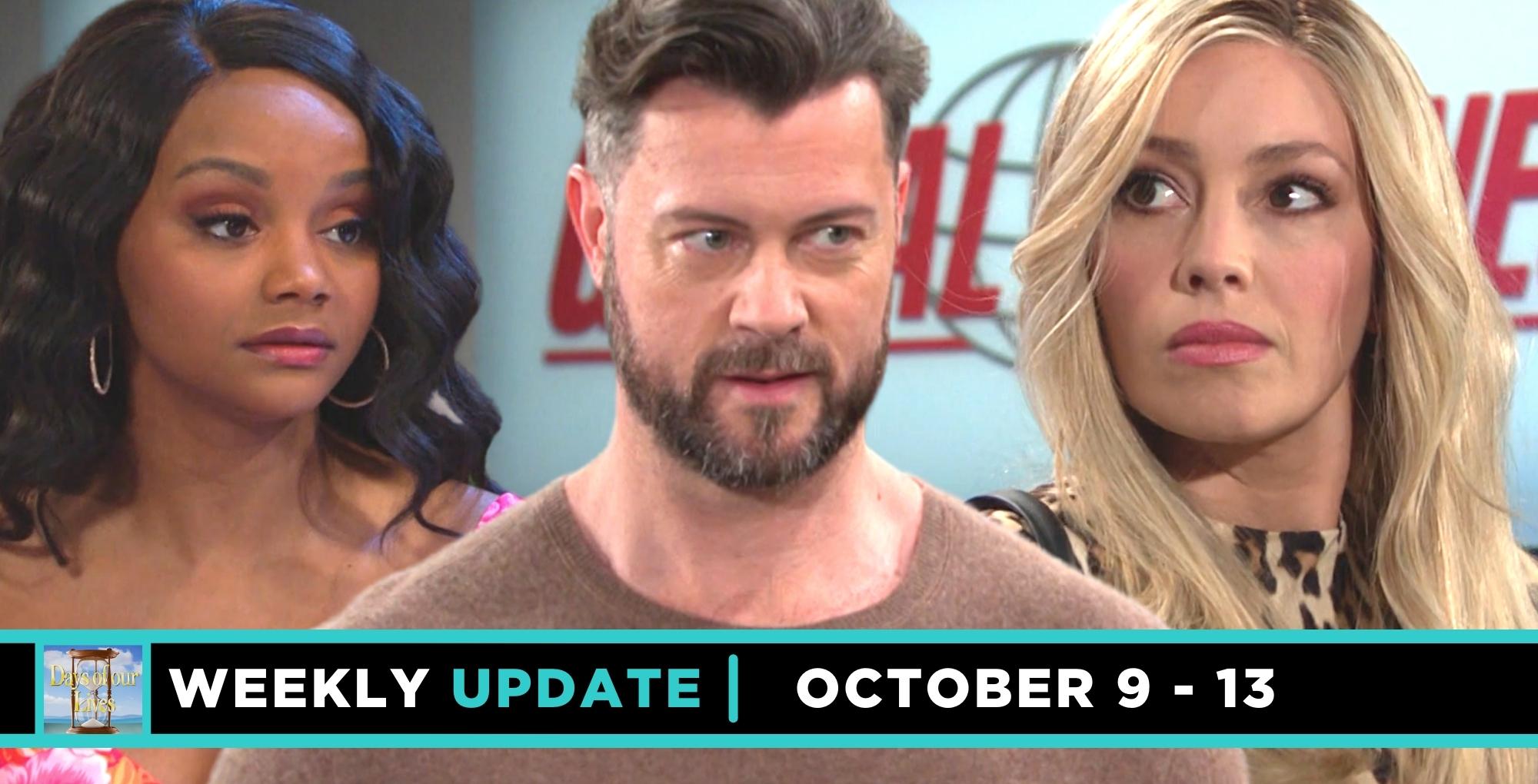 days of our lives weekly update spoilers