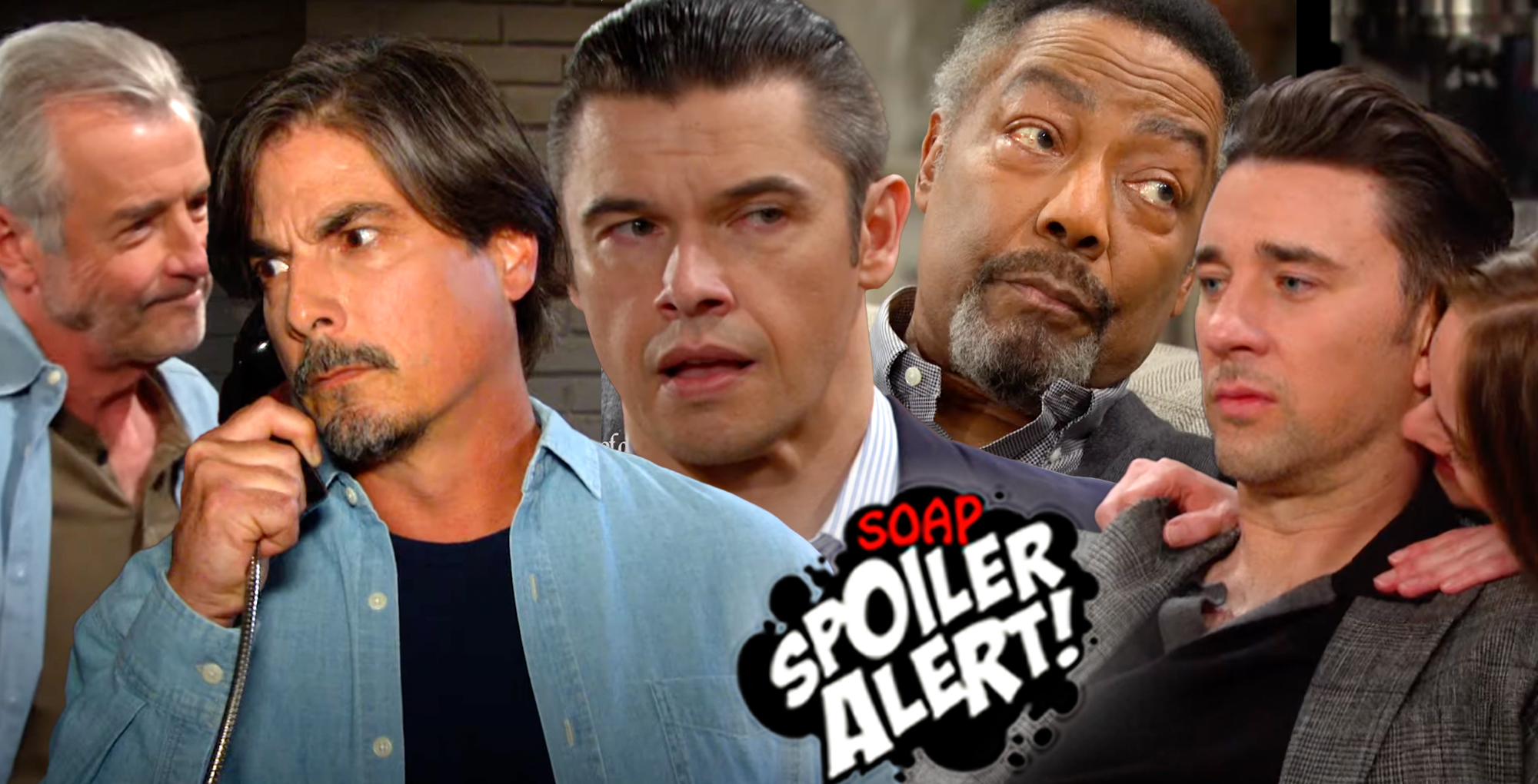 days spoilers video collage of clyde, lucas, xander, abe, chad, stephanie.