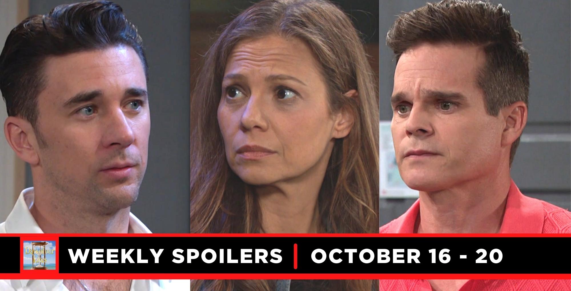 days of our lives spoilers for october 16 – october 20, 2023, chad, ava, and leo.