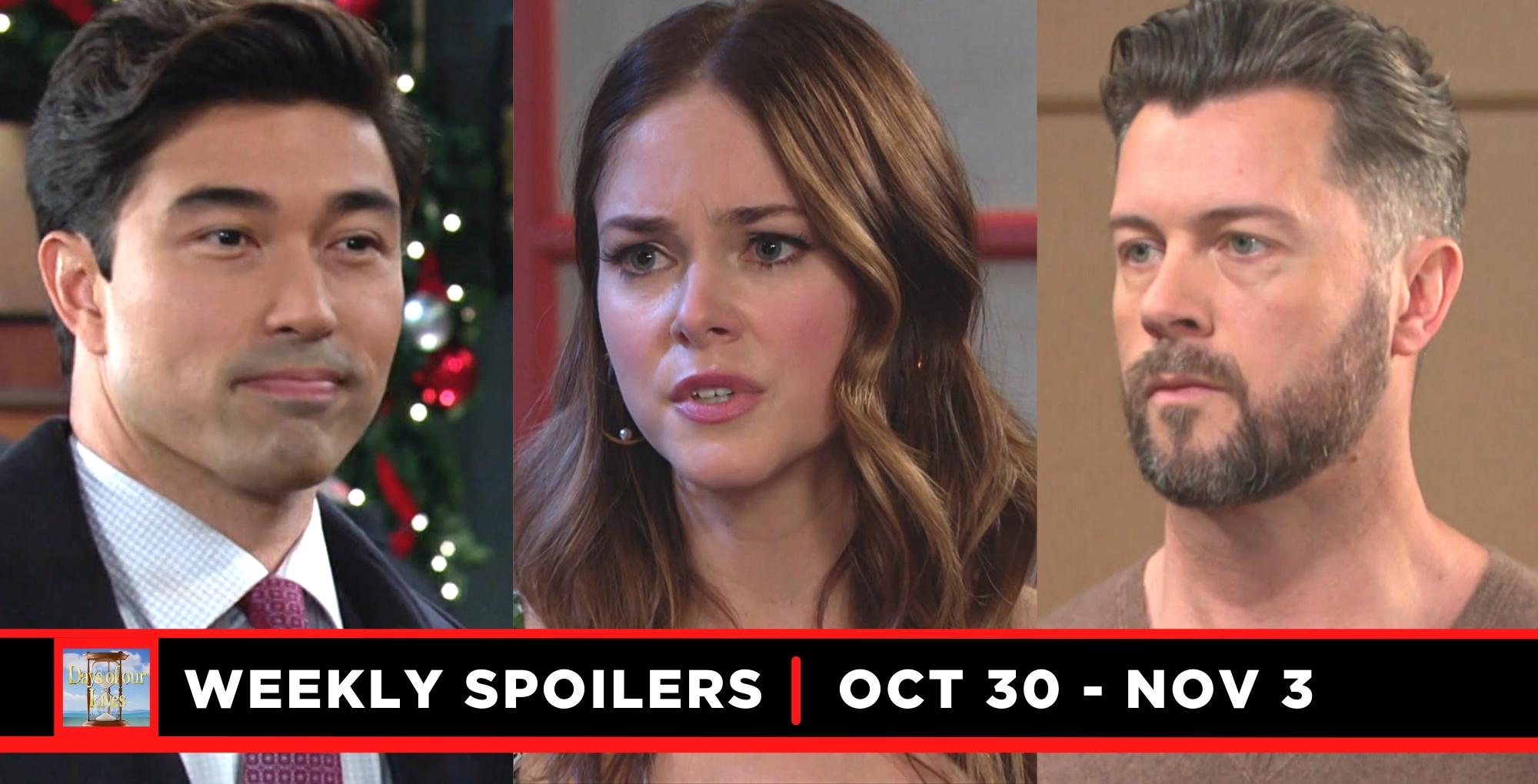 days of our lives spoilers for october 30 – november 3, 2023, li, stephanie, ej.