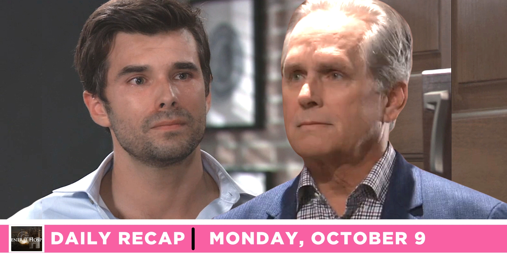 the general hospital recap for october 9 2023 has chase and gregory coming face to face.