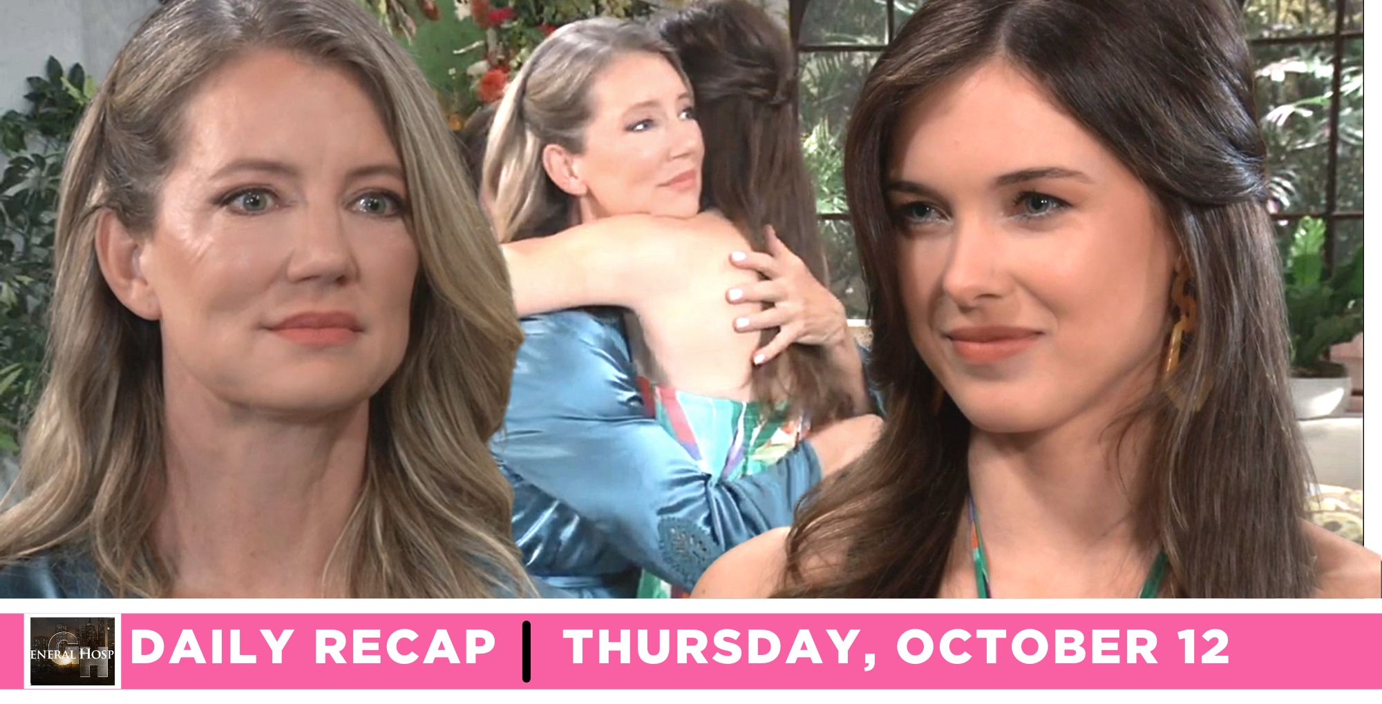 the general hospital recap for october 12 2023 has willow giving nina a gift.