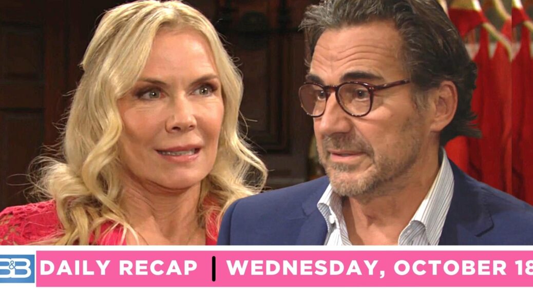 B&B Recap: Ridge Refuses To Let Eric Shine