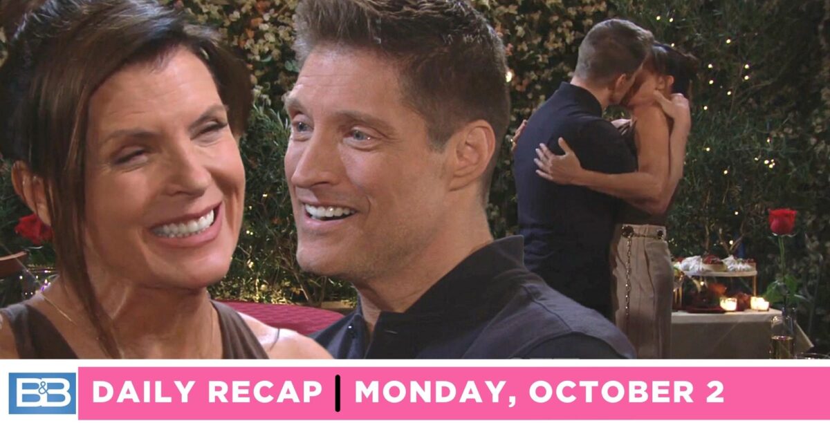 sheila carter said yes to deacon sharpe on the bold and the beautiful recap for monday, october 2, 2023.