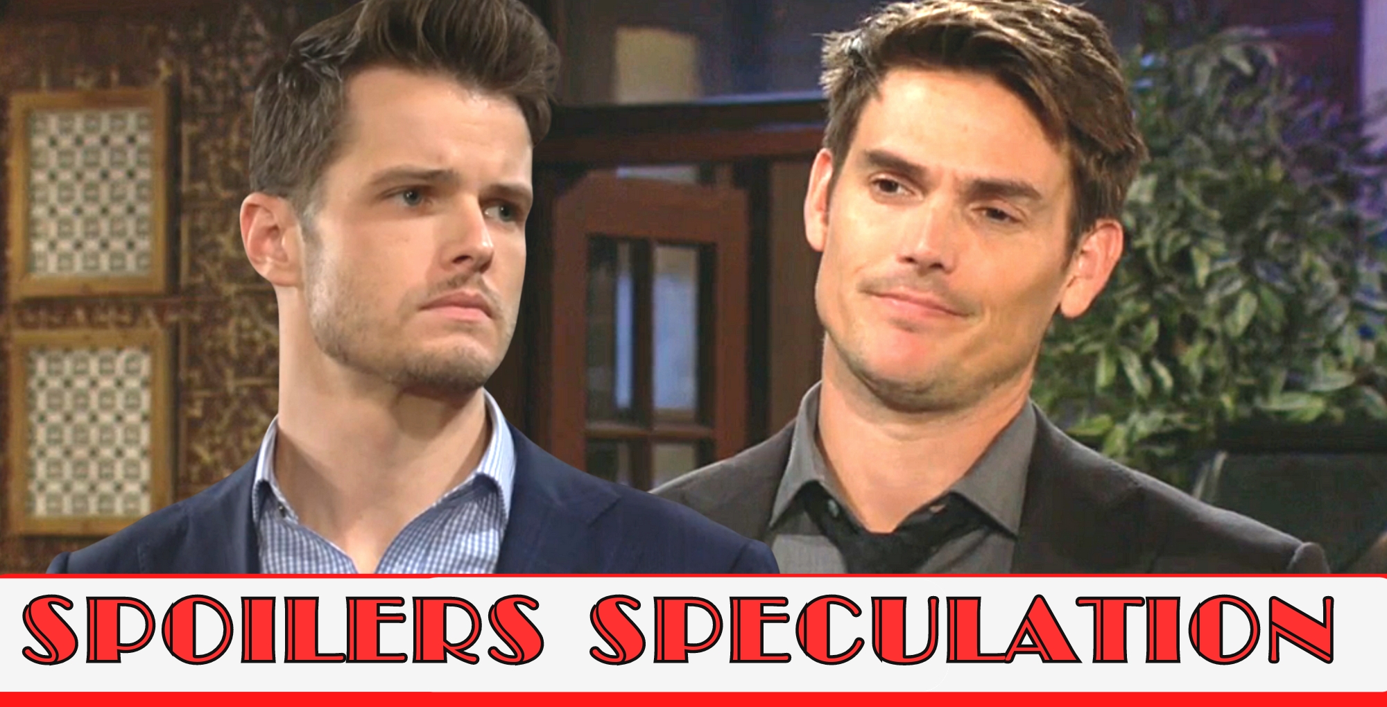 y&r spoilers speculation banner over kyle and adam.