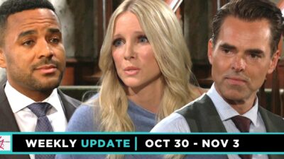 Y&R Spoilers Weekly Update: Hardball And A Wake-Up Call