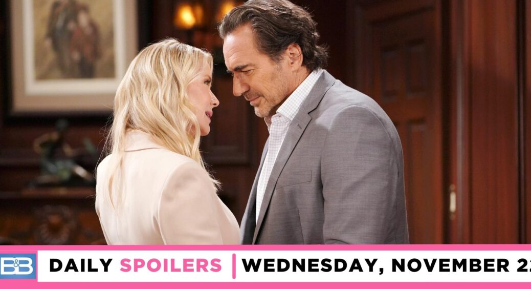 B&B Spoilers: Ridge Romances His Destiny 