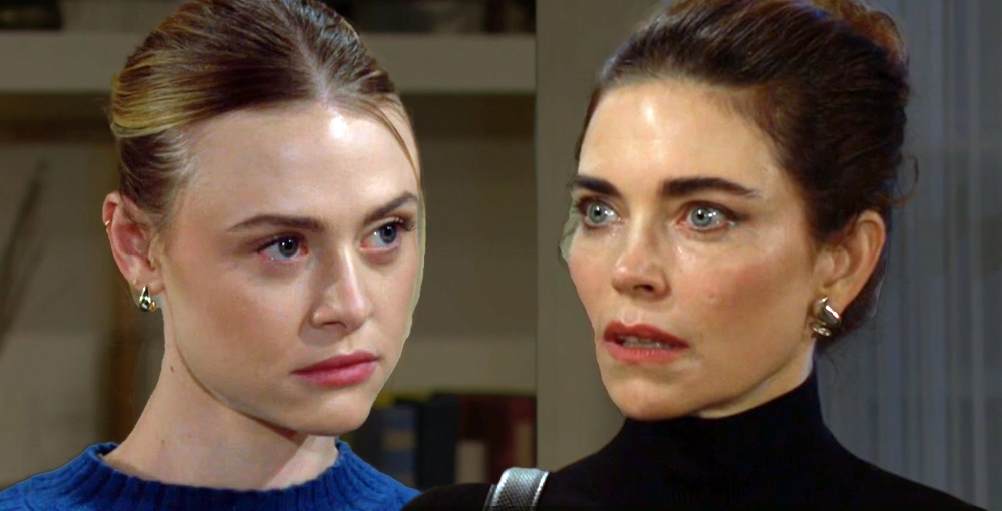 claire grace and victoria newman on the young and the restless.