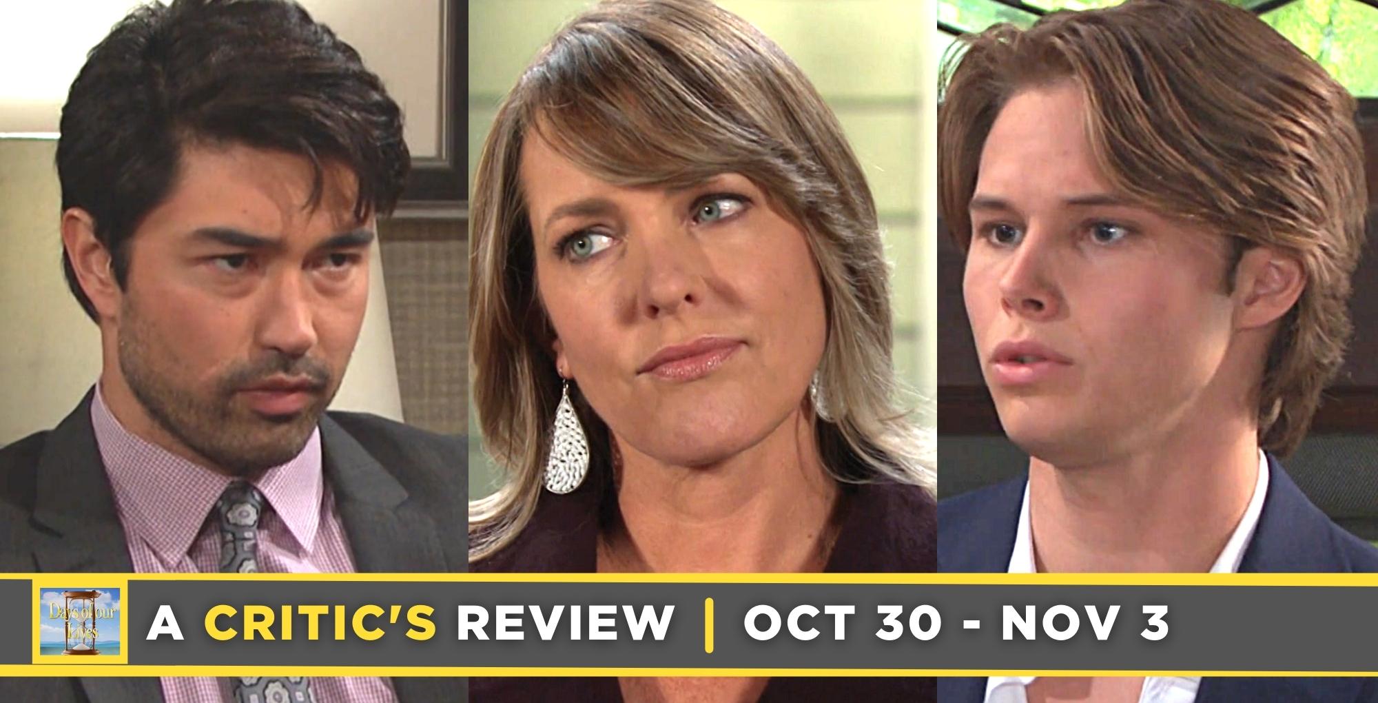 A Critic’s Review Of Days of our Lives: Weak Whodunit & Spooktacular Outing