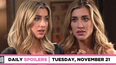 DAYS Spoilers: Sloan’s Web Of Lies Unraveling?