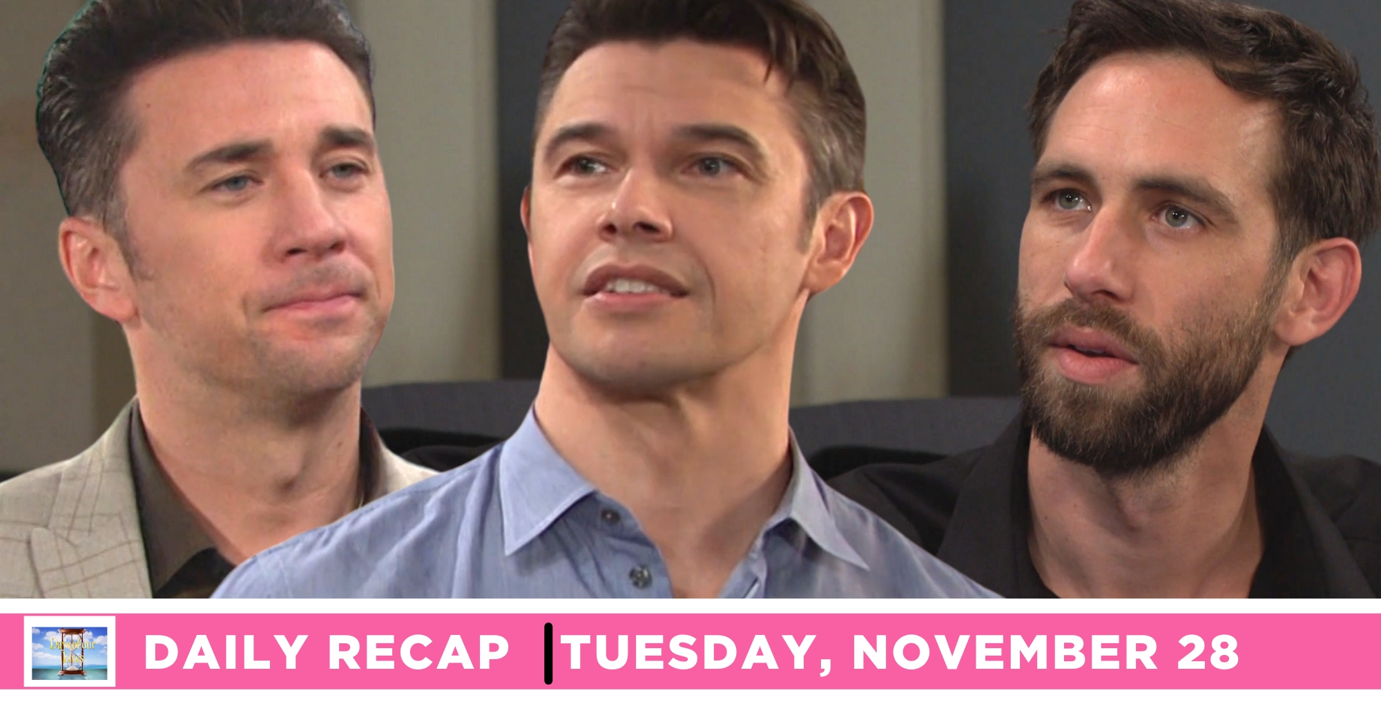 chad dimera cut a deal with xander cook to get rid of everett lynch on days of our lives recap for tuesday, november 28, 2023.