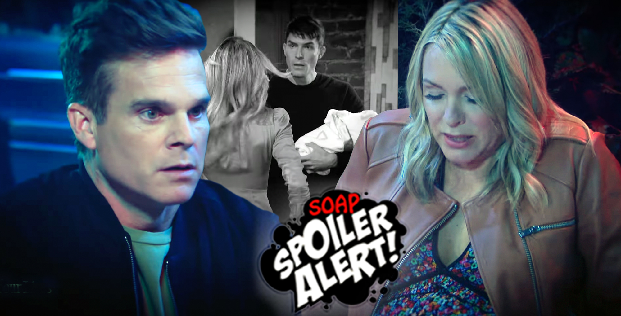 days spoilers video collage of leo, sloan, dimitri, and nicole.
