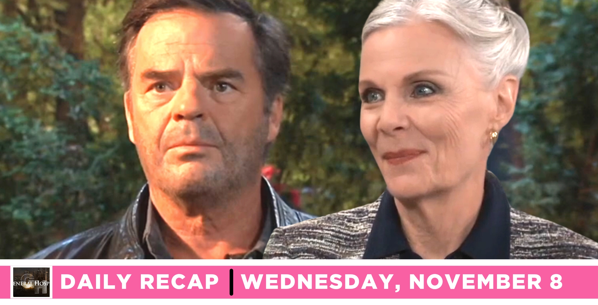 tracy quartermaine said goodbye and neddie quartermaine tried to fix his life on the general hospital recap for wednesday, november 8, 2023.