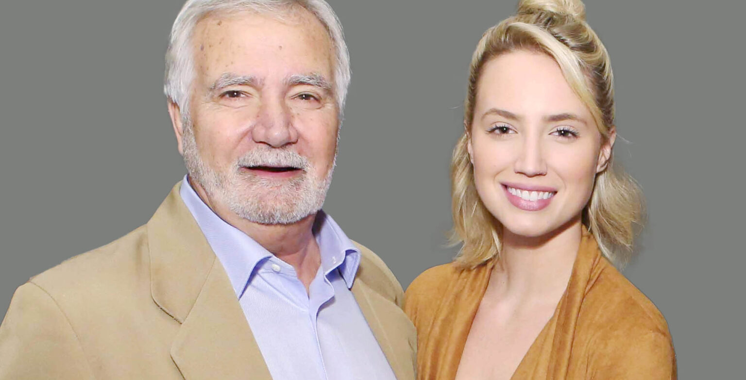 Molly McCook Gives a Backstage Look at John McCook on B&B