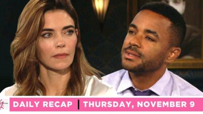 Y&R Recap: Furious Nate Rejects Victoria’s Olive Branch