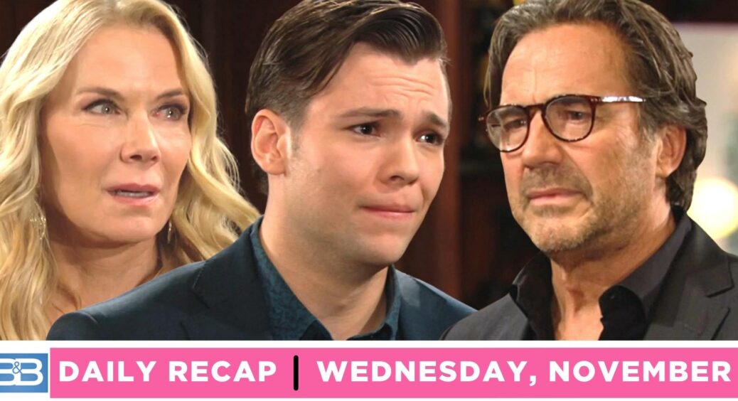 B&B Recap: Ridge Finally Learns Eric Is Dying