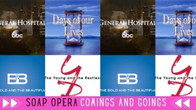 Soap Opera Comings and Goings: A Leading Man Exits, A Vet Creates Chaos