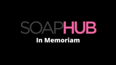 The Year In Review 2023: In Memoriam Soap World Tribute