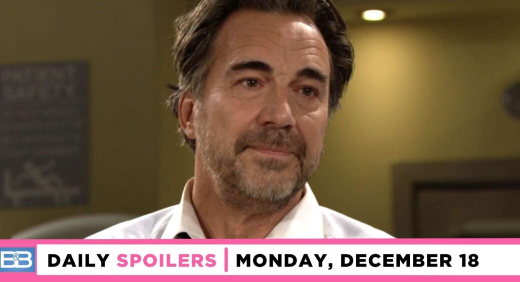 Ridge Worries Himself Sick Over His Gut-Wrenching Choices