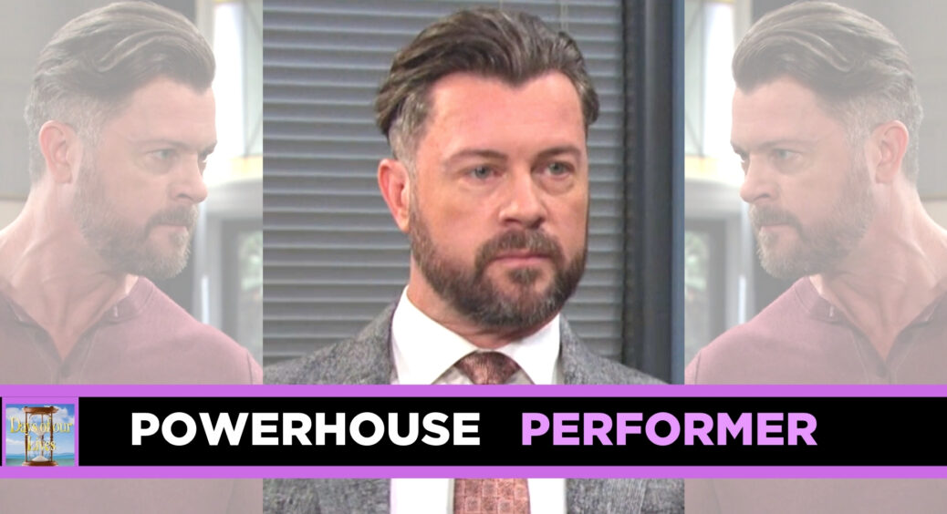 Soap Hub December Powerhouse Performer for DAYS: Dan Feuerriegel