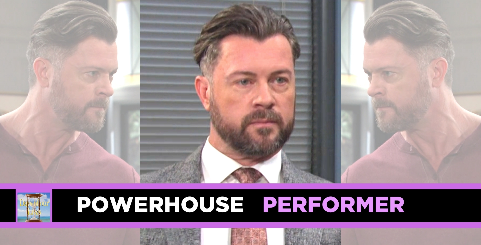 powerhouse performer of the month: dan feuerriegel as ej dimera on the days of our lives