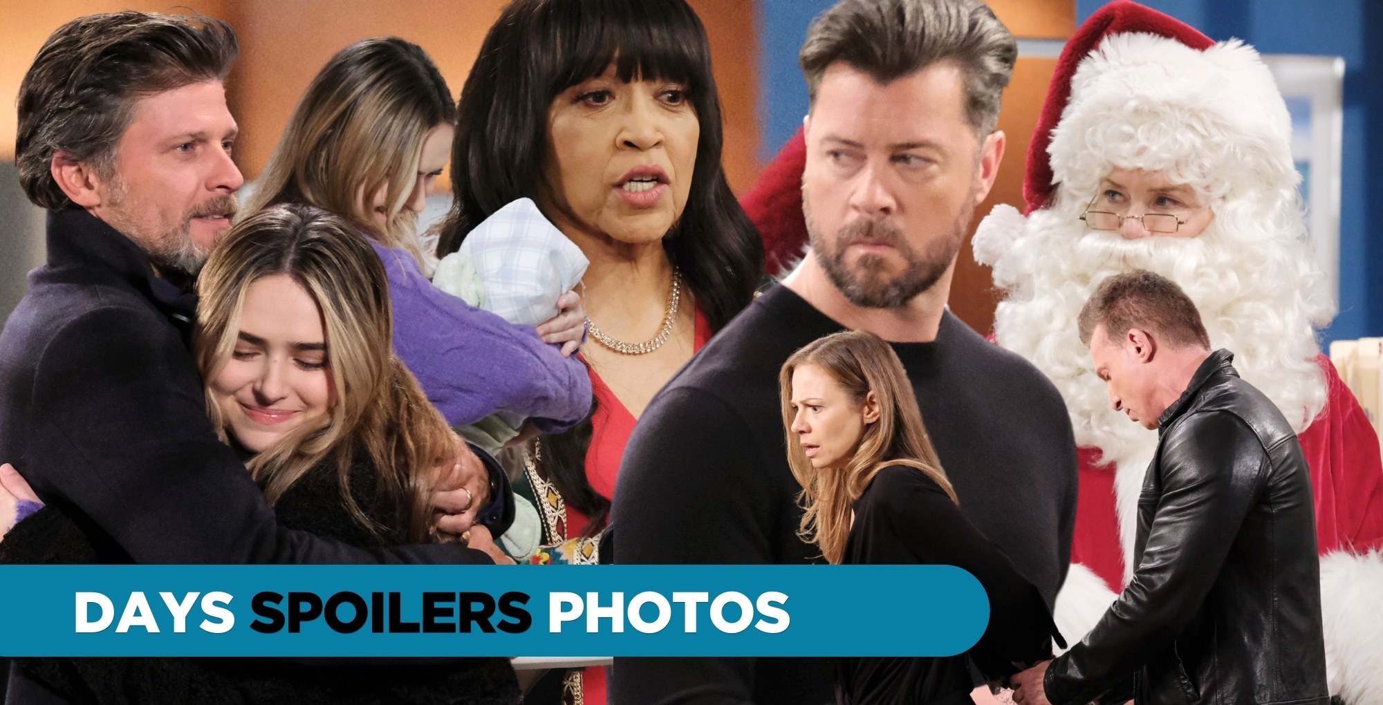 days spoilers photos for december 25, 2023, episode 14755, collage.