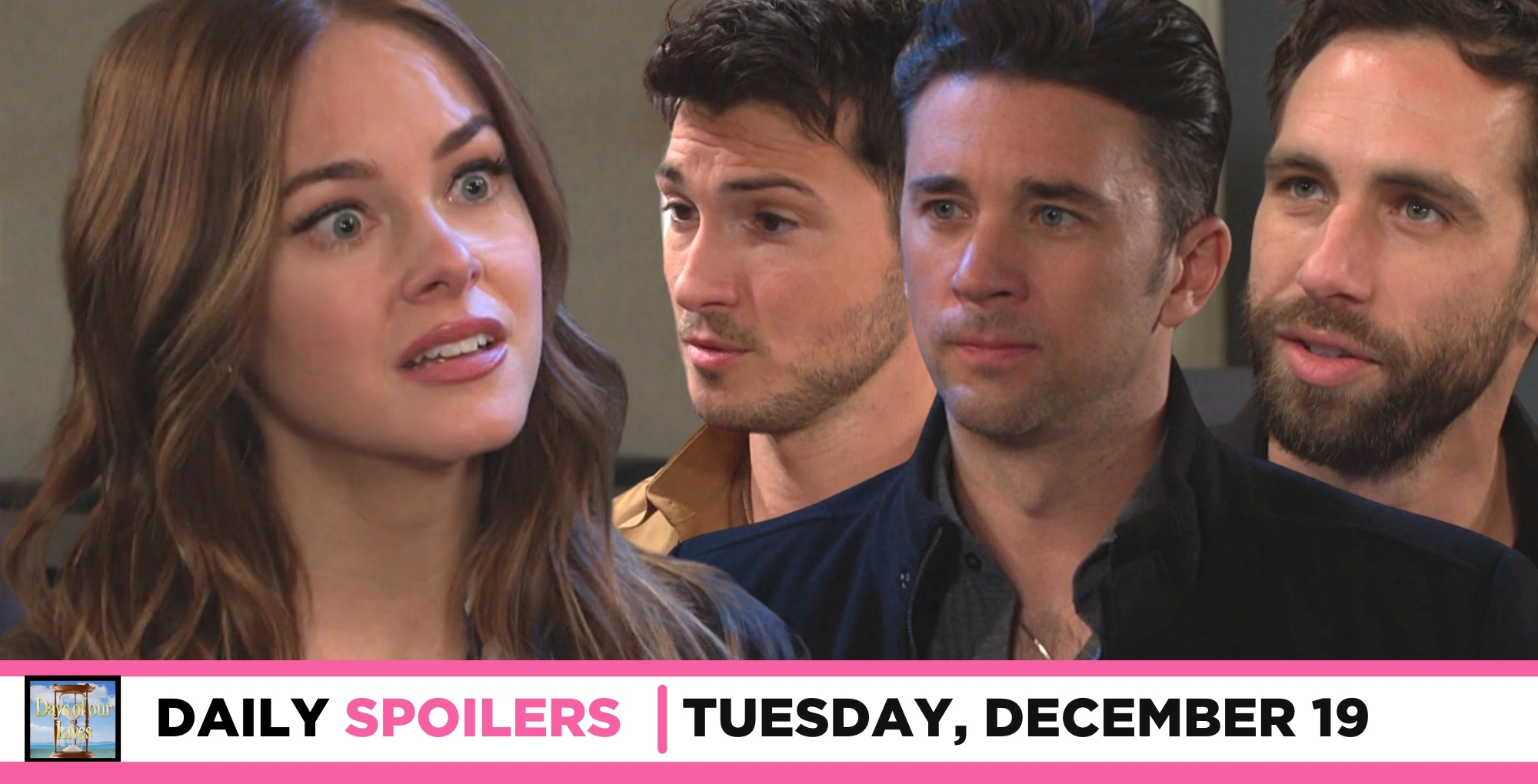 days of our lives spoilers for monday, december 18, 2023, tease stephanie johnson runs into all her exes.