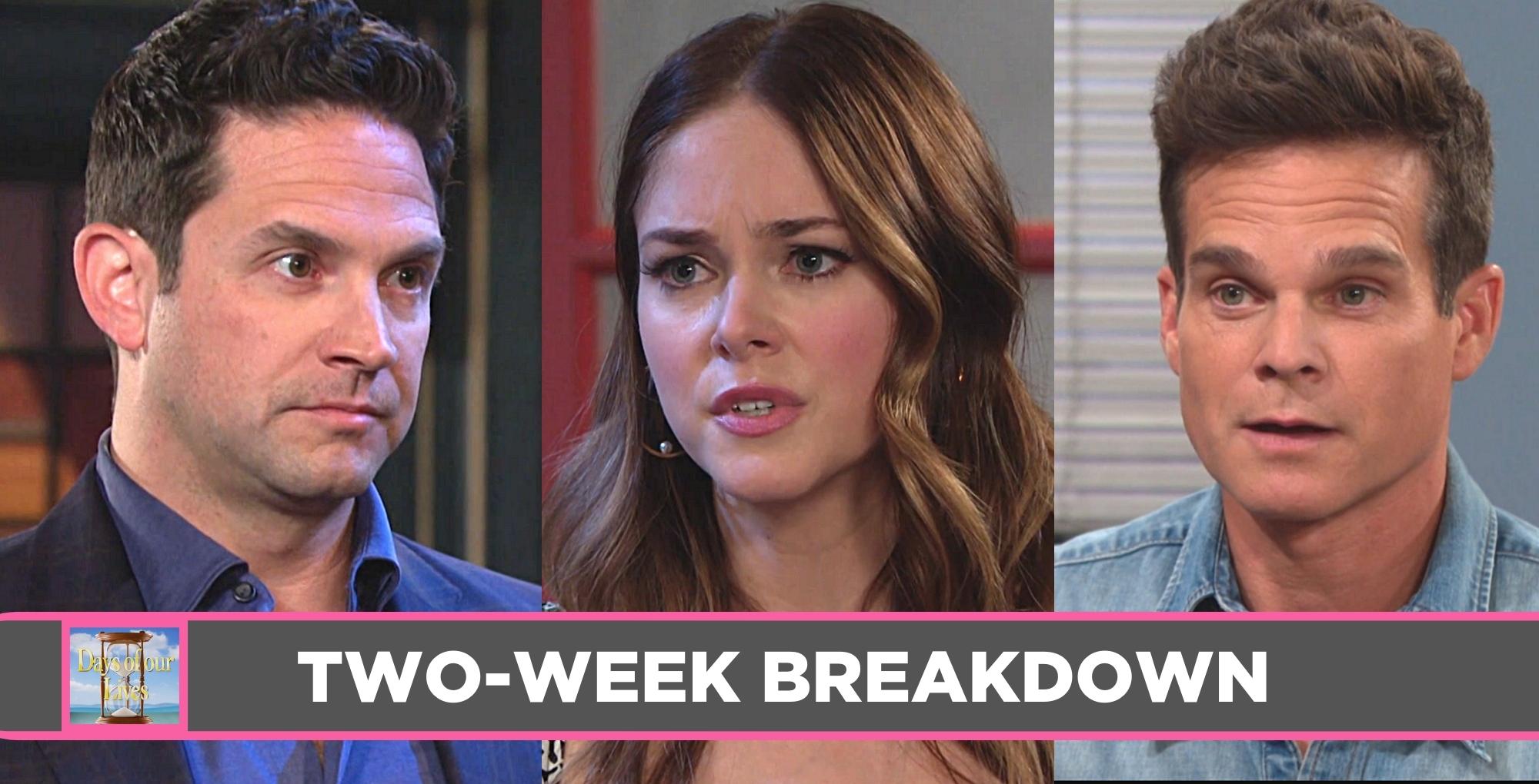 days spoilers two-week breakdown spoilers